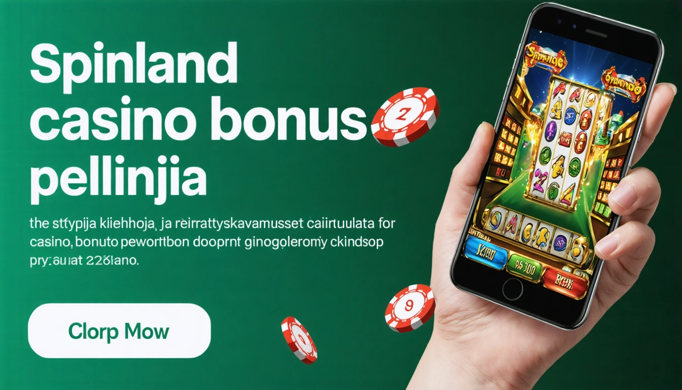 Spinland casino bonus peliehtoja ja kierrätysvaatimukset